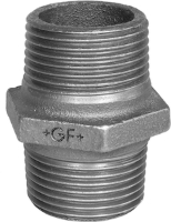 Show details for +GF+ 280 Doppelnippel, reduziert, ISO/EN N8, Dimension ″: 2", Art.Nr.: 770280209 Picture of +GF+ 280 Doppelnippel, reduziert, ISO/EN N8, Dimension ″: 2", Art.Nr.: 770280209