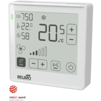 Show details for Belimo Raumbediengerät CO₂ / Feuchte / Temperatur aktiv, NFC, Modbus, BACnet, ePaper-Touch-Display und LED, PC, weiss, RAL 9003, Art.Nr. : P-22RTM-1U00D-2 Picture of Belimo Raumbediengerät CO₂ / Feuchte / Temperatur aktiv, NFC, Modbus, BACnet, ePaper-Touch-Display und LED, PC, weiss, RAL 9003, Art.Nr. : P-22RTM-1U00D-2
