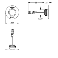 Show details for KWC EAT3O0001 Piezo-Taster Typ des Sensors:piezo-elektronischer Sensor, Art.Nr. : 2000104441 Picture of KWC EAT3O0001 Piezo-Taster Typ des Sensors:piezo-elektronischer Sensor, Art.Nr. : 2000104441