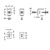 Show details for KWC ZANMW0022 Abzugssicherungsset , Art.Nr. : 2000105062 Picture of KWC ZANMW0022 Abzugssicherungsset , Art.Nr. : 2000105062