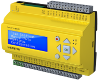 Show details for Sauter - Universalregler 24V AC/DC mit 15 Ein-Ausgängen, TCP und RS485, Art.Nr. :RDT815F032 Picture of Sauter - Universalregler 24V AC/DC mit 15 Ein-Ausgängen, TCP und RS485, Art.Nr. :RDT815F032
