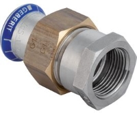 Show products in category Geberit Mapress Edelstahl Übergangsverschraubung mit Innengewinde Picture for category Geberit Mapress Edelstahl Übergangsverschraubung mit Innengewinde