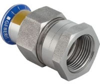 Show products in category Geberit Mapress Edelstahl Übergangsverschraubung mit Innengewinde, Überwurfmutter aus CrNi-Stahl (Gas) Picture for category Geberit Mapress Edelstahl Übergangsverschraubung mit Innengewinde, Überwurfmutter aus CrNi-Stahl (Gas)
