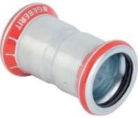 Show details for Geberit - Muffen MAPRESS Heizung Stahl unlegiert 1.0034 Pressindikatord mm: 18, L mm: 48, Z mm: 8, Art.Nr. : 22003 Picture of Geberit - Muffen MAPRESS Heizung Stahl unlegiert 1.0034 Pressindikatord mm: 18, L mm: 48, Z mm: 8, Art.Nr. : 22003