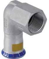 Show details for Geberit - Übergangswinkel 90° GEBERIT MAPRESS Gas Edelstahl Rostfrei 1.4401 mit Innengewinde, d mm: 22, Rp: 3/4, L cm: 6.0, L1 cm: 4.6, Z cm: 3.9, Z1 cm: 3.1, Art.Nr. : 34146 Picture of Geberit - Übergangswinkel 90° GEBERIT MAPRESS Gas Edelstahl Rostfrei 1.4401 mit Innengewinde, d mm: 22, Rp: 3/4, L cm: 6.0, L1 cm: 4.6, Z cm: 3.9, Z1 cm: 3.1, Art.Nr. : 34146
