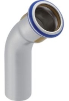 Show details for Geberit - Bogen 45° GEBERIT MAPRESS Gas Edelstahl Rostfrei 1.4401 mit Einschubende, d mm: 76.1, L cm: 10.3, H cm: 11.1, Z cm: 5, Art.Nr. : 34450 Picture of Geberit - Bogen 45° GEBERIT MAPRESS Gas Edelstahl Rostfrei 1.4401 mit Einschubende, d mm: 76.1, L cm: 10.3, H cm: 11.1, Z cm: 5, Art.Nr. : 34450