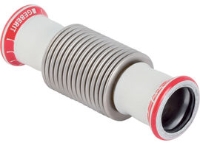Show details for Geberit - Axialkompensatoren MAPRESS Heizung Stahl unlegiert 1.0034 E195 (EN 10305) mit Pressmuffen, d mm: 42, D mm: 59, La cm: +/‑1.3, L mm: 149, Art.Nr. : 23937 Picture of Geberit - Axialkompensatoren MAPRESS Heizung Stahl unlegiert 1.0034 E195 (EN 10305) mit Pressmuffen, d mm: 42, D mm: 59, La cm: +/‑1.3, L mm: 149, Art.Nr. : 23937