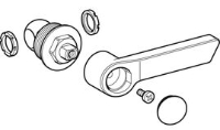 Show details for Geberit - Oberteile - Set GEBERIT Messing, Kugel aus PPSU, Art.Nr. :243.458.00.2 Picture of Geberit - Oberteile - Set GEBERIT Messing, Kugel aus PPSU, Art.Nr. :243.458.00.2