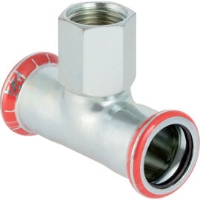 Zeige Details für Geberit - T-Stücke MAPRESS Heizung Stahl unlegiert 1.0034, mit Innengewinde, d d mm: 108, Rp ″: 3/4, Art.Nr. :21336 Bild von Geberit - T-Stücke MAPRESS Heizung Stahl unlegiert 1.0034, mit Innengewinde, d d mm: 108, Rp ″: 3/4, Art.Nr. :21336