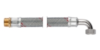 Show details for NEOFLEX-EPDM Panzerschlauch DN19, AG X IG gebogen, 3/4" x 3/4", 30 cm, Art.Nr. : 67768030 (67 7680 30) Picture of NEOFLEX-EPDM Panzerschlauch DN19, AG X IG gebogen, 3/4" x 3/4", 30 cm, Art.Nr. : 67768030 (67 7680 30)