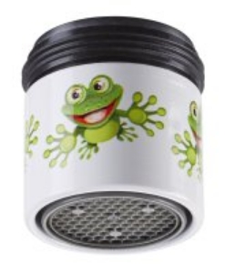 Bild von NEOPERL FANTASY Strahlregler "Frog", 1 Stück, M22x1 / M24x1, EK: F, A = ~ 13.5 - 15 l/min., Art.Nr. : 10966398 (10 9663 98)