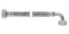 Show details for NEOFLEX Panzerschlauch DN10, IG X IG gebogen, 1/2" x 1/2", 50 cm, Art.Nr. : 66873050 (66 8730 50) Picture of NEOFLEX Panzerschlauch DN10, IG X IG gebogen, 1/2" x 1/2", 50 cm, Art.Nr. : 66873050 (66 8730 50)