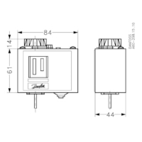 Show products in category Danfoss - Thermostat KP78 Picture for category Danfoss - Thermostat KP78