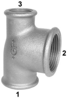 Show products in category +GF+ 130 T-Stück, Abzweig reduziert oder vergrössert, Durchgang reduziert, ISO/EN B1 Picture for category +GF+ 130 T-Stück, Abzweig reduziert oder vergrössert, Durchgang reduziert, ISO/EN B1