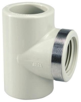 Show products in category +GF+ PROGEF Standard T 90° Metrisch Rp (PN10) Picture for category +GF+ PROGEF Standard T 90° Metrisch Rp (PN10)