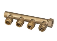 Show products in category +GF+ INSTAFLEX Verteiler 90° Messing 3/4" (DN 20) Picture for category +GF+ INSTAFLEX Verteiler 90° Messing 3/4" (DN 20)