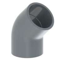 Show details for +GF+ Winkel 45° PVC-U metrisch, Grösse: 125, Art.Nr.: 721150115 Picture of +GF+ Winkel 45° PVC-U metrisch, Grösse: 125, Art.Nr.: 721150115