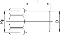 Show details for +GF+ Kappe lang Messing, Rp ″: 1, Art.Nr.: 760857143 Picture of +GF+ Kappe lang Messing, Rp ″: 1, Art.Nr.: 760857143