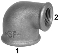 Show details for +GF+ 92 Winkel 90°, Innengewinde reduziert, ISO/EN A4, Dim. (1-2): 1/2" ‑ 3/8", Art.Nr.: 771090218 Picture of +GF+ 92 Winkel 90°, Innengewinde reduziert, ISO/EN A4, Dim. (1-2): 1/2" ‑ 3/8", Art.Nr.: 771090218