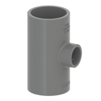Show details for +GF+ T 90° reduziert PVC-U metrisch, Grösse: 50‑40‑50, Art.Nr.: 721200161 Picture of +GF+ T 90° reduziert PVC-U metrisch, Grösse: 50‑40‑50, Art.Nr.: 721200161