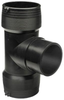 Show details for +GF+ ELGEF Plus T-Stück 90° PE100 d200-250mm / SDR11, d mm: 225*, Art.Nr.: 753201820 Picture of +GF+ ELGEF Plus T-Stück 90° PE100 d200-250mm / SDR11, d mm: 225*, Art.Nr.: 753201820