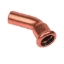 Show details for +GF+ PRESS-FIT Wasser Bogen 45° Kupfer, d mm: 35, Art.Nr.: 767604008 Picture of +GF+ PRESS-FIT Wasser Bogen 45° Kupfer, d mm: 35, Art.Nr.: 767604008