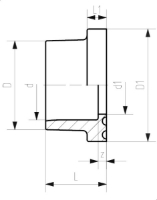 Show details for +GF+ ecoFIT Bundbuchse PE100 d20-110mm / SDR 17 / Dichtfläche flach/gerillt, Grösse: 90, Art.Nr.: 753790213 Picture of +GF+ ecoFIT Bundbuchse PE100 d20-110mm / SDR 17 / Dichtfläche flach/gerillt, Grösse: 90, Art.Nr.: 753790213