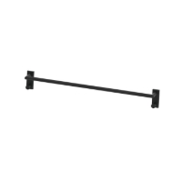 Show details for Bodenschatz - SIGNA Badetuchstange 60 cm schwarz matt mit Haken, Art.Nr. : BA59SM201 Picture of Bodenschatz - SIGNA Badetuchstange 60 cm schwarz matt mit Haken, Art.Nr. : BA59SM201