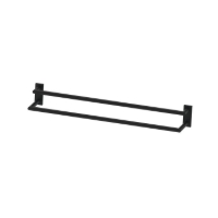 Show details for Bodenschatz - SIGNA Badetuchstange doppelt 60 cm schwarz matt, Art.Nr. : BA59SM207 Picture of Bodenschatz - SIGNA Badetuchstange doppelt 60 cm schwarz matt, Art.Nr. : BA59SM207