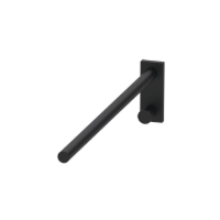 Show details for Bodenschatz - SIGNA Handtuchhalter 40 cm schwarz matt mit Haken, Art.Nr. : BA59SM240 Picture of Bodenschatz - SIGNA Handtuchhalter 40 cm schwarz matt mit Haken, Art.Nr. : BA59SM240