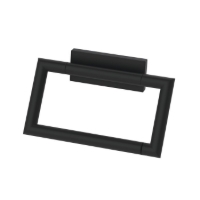Show details for Bodenschatz - SIGNA WC-Papierhalter geschlossen ohne Deckel schwarz matt, Art.Nr. : BA59SM251 Picture of Bodenschatz - SIGNA WC-Papierhalter geschlossen ohne Deckel schwarz matt, Art.Nr. : BA59SM251