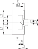 Show details for +GF+ INSTAFLEX T-Stück 90° reduziert PB, d1 mm: 50, Art.Nr.: 761066925 Picture of +GF+ INSTAFLEX T-Stück 90° reduziert PB, d1 mm: 50, Art.Nr.: 761066925