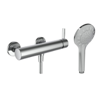 Show details for LAUFEN - MEDA - Duschenmischer, Anschlussdistanz 153 mm, mit Verschraubungen, mit Kunststoffschlauch 1600 mm, mit Handbrause MyTwin100, Chrom, Art.Nr. :HF506650100000 Picture of LAUFEN - MEDA - Duschenmischer, Anschlussdistanz 153 mm, mit Verschraubungen, mit Kunststoffschlauch 1600 mm, mit Handbrause MyTwin100, Chrom, Art.Nr. :HF506650100000