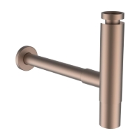 Show details for LAUFEN - SANITARY ACCESSORIES - Siphon, 180 x 325/360 mm, PVD Rosegold gebürstet, Art.Nr. :H3749801680001 Picture of LAUFEN - SANITARY ACCESSORIES - Siphon, 180 x 325/360 mm, PVD Rosegold gebürstet, Art.Nr. :H3749801680001