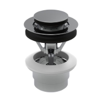 Show details for LAUFEN - SANITARY ACCESSORIES - Ablaufventil, "Automatic Clic" & immer offen, 63 mm x G1 1/4'', Chrom, Art.Nr. :HF503063100000 Picture of LAUFEN - SANITARY ACCESSORIES - Ablaufventil, "Automatic Clic" & immer offen, 63 mm x G1 1/4'', Chrom, Art.Nr. :HF503063100000