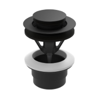 Show details for LAUFEN - SANITARY ACCESSORIES - Ablaufventil, "Automatic Clic" & immer offen, 63 mm x G1 1/4'', PVD Titanschwarz matt, Art.Nr. :HF503063428000 Picture of LAUFEN - SANITARY ACCESSORIES - Ablaufventil, "Automatic Clic" & immer offen, 63 mm x G1 1/4'', PVD Titanschwarz matt, Art.Nr. :HF503063428000