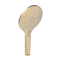 Show details for LAUFEN - SANITARY ACCESSORIES - MyTwin 120, Handbrause, 3 Funktionen, PVD blassgold matt, Art.Nr. :HF939029462000 Picture of LAUFEN - SANITARY ACCESSORIES - MyTwin 120, Handbrause, 3 Funktionen, PVD blassgold matt, Art.Nr. :HF939029462000
