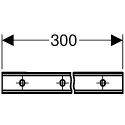Bild von Geberit Duofix Set Systemschiene,L = 2x3m , Art.Nr. : 111.878.00.2