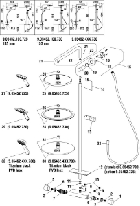 Bild von LAUFEN - WANDHALTERUNG FÜR SHOWERSTATION F428, Art.Nr. :WI529058428060