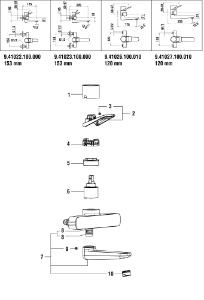 Bild von LAUFEN - AUSLAUF WANDMISCHER CLASS A225 CHRO, Art.Nr. :WI534139100000