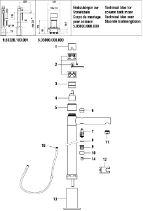 Bild von LAUFEN - KÖRPER FÜR PATRONE CHRO, Art.Nr. :WI562006100