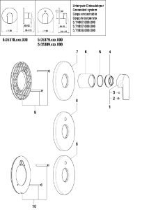 Bild von LAUFEN - ABDICHTUNGSPLATTE SIMIBOX RO KOMPL INOX, Art.Nr. :WI569032941000