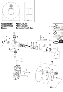 Bild von LAUFEN - FRONTPLATTE SHOWERTRONIC LAUFEN CHRO, Art.Nr. :WI569067100600