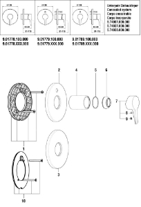 Bild von LAUFEN - HEBEL PURE 40MM LAUFEN CHRO, Art.Nr. :WI570145100600