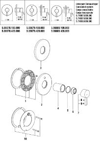 Bild von LAUFEN - HEBEL MEDA d48 LAUFEN F428, Art.Nr. :WI570224428600
