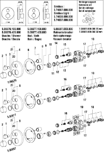 Bild von LAUFEN - DIMMER F29 2 WEGE ZU BADEMISCHER, Art.Nr. :WI576526000000