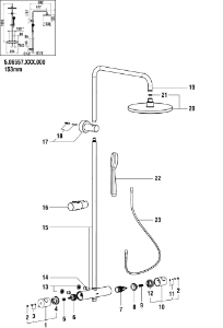 Bild von LAUFEN - ROHR KOMPLETT d20.6 L775MM THERM CHRO, Art.Nr. :WI577188100000