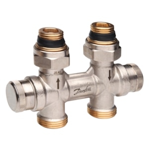 Picture of Danfoss - Hahnblocke, RLV-KDV, 15, Durchgang, Art.Nr. :013G7870