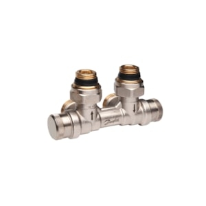 Picture of Danfoss - Hahnblocke, RLV-KDV, 15, Eck links, Art.Nr. :013G7872