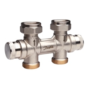 Picture of Danfoss - Hahnblocke, RLV-KDV, 20, Durchgang, Art.Nr. :013G7873